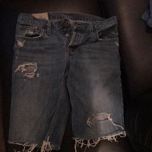 Hollister destroyed Jean shorts